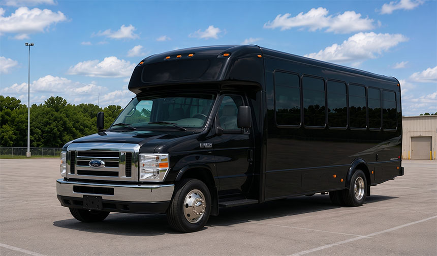 20-passenger minibus for charter in Suwanee, GA