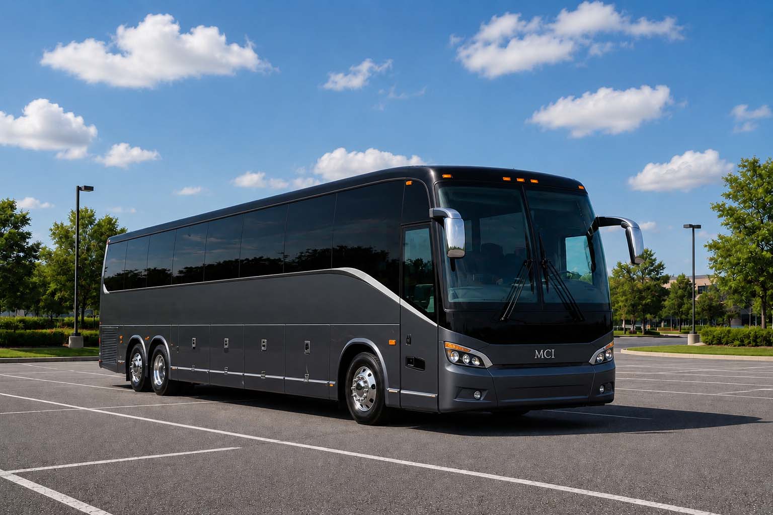 Charter bus rental in Suwanee, GA