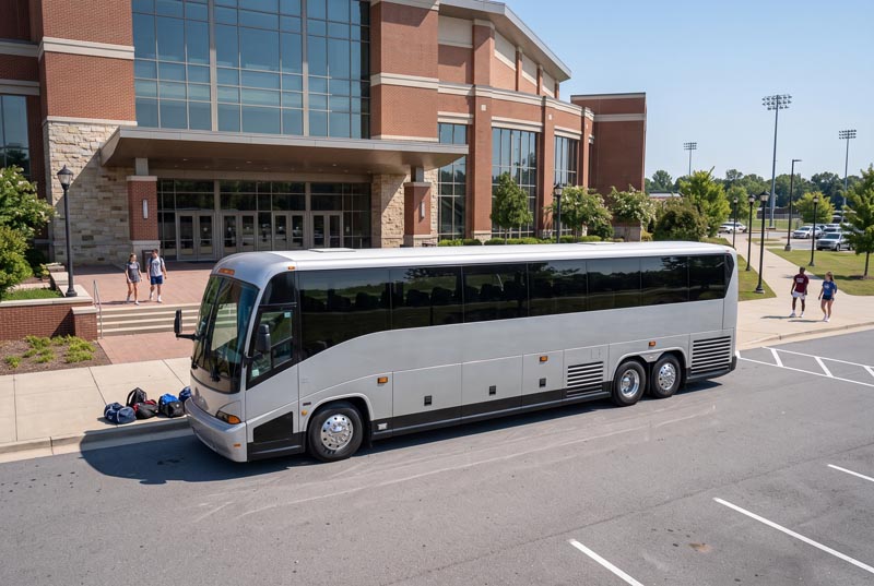 Sports Team Charter Bus Rentals in Suwanee, GA