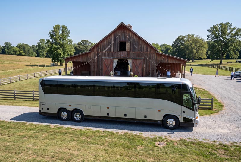 Wedding Shuttle Bus Services in Suwanee, GA